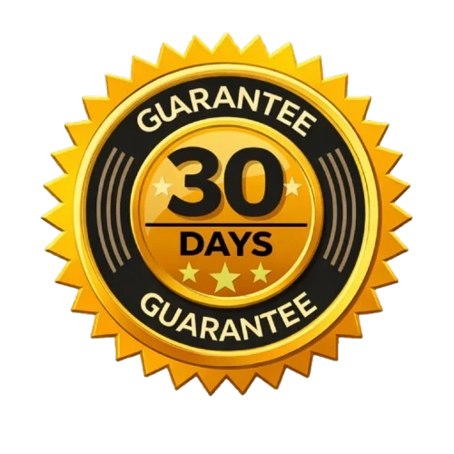 30-day guarantee seal